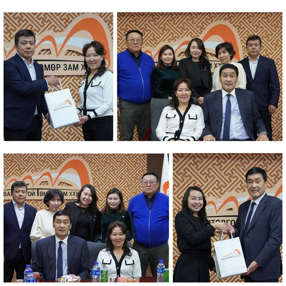 “ТАВАНТОЛГОЙ ТӨМӨР ЗАМ” ХХК АХМАДЫН БАЯРЫГ ТОХИОЛДУУЛАН АХМАД АЖИЛТНУУДДАА ХҮНДЭТГЭЛ ҮЗҮҮЛЛЭЭ