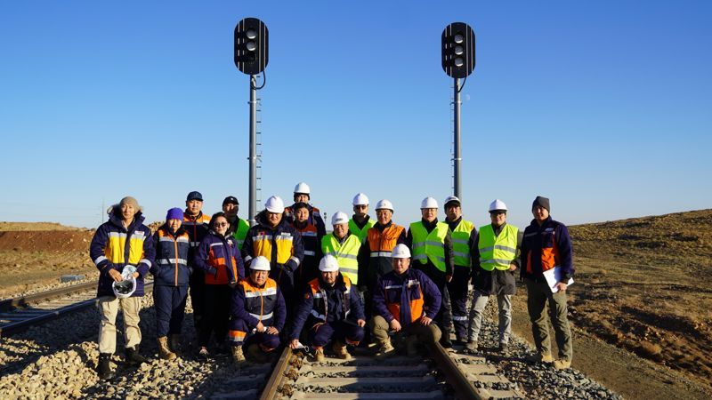 “ТАВАНТОЛГОЙ ТӨМӨР ЗАМ” ХХК-ИЙН ТУЗ-ИЙН ГИШҮҮД ТӨСЛИЙН АЖЛЫН ЯВЦТАЙ ТАНИЛЦЛАА