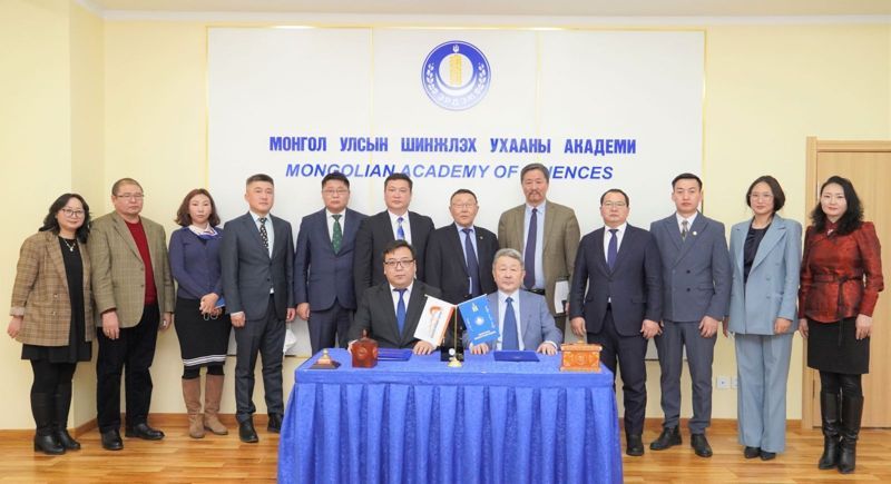 “ТАВАНТОЛГОЙ ТӨМӨР ЗАМ” ХХК, ШИНЖЛЭХ УХААНЫ АКАДЕМИТАЙ ХАМТРАН АЖИЛЛАНА