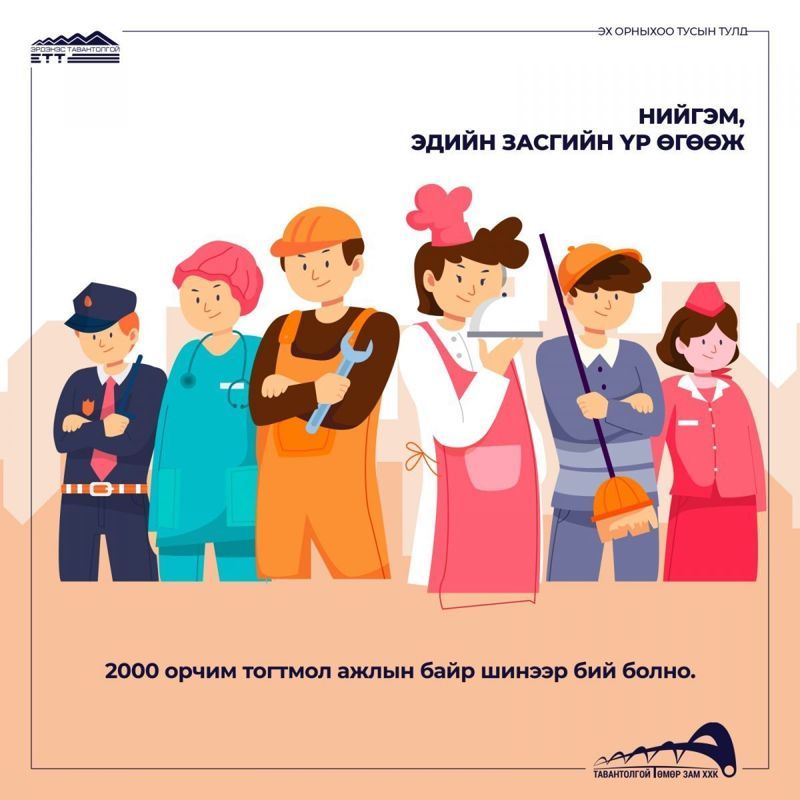 НИЙГЭМ, ЭДИЙН ЗАСГИЙН ҮР ӨГӨӨЖ