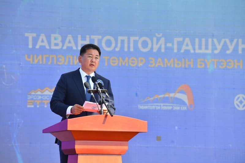 ТАВАНТОЛГОЙ-ГАШУУНСУХАЙТ ЧИГЛЭЛИЙН ТӨМӨР ЗАМЫГ АШИГЛАЛТАД ОРУУЛЛАА