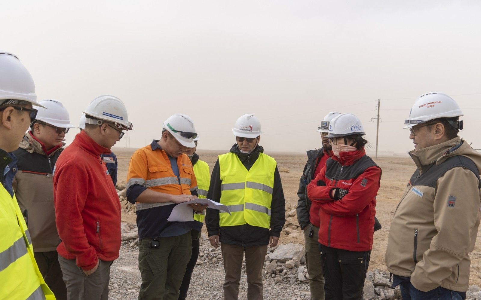 ТАВАНТОЛГОЙ-ГАШУУНСУХАЙТ ТӨМӨР ЗАМЫН ТӨСЛИЙН ТАЛБАЙД АЖИЛЛАЖ БАЙНА