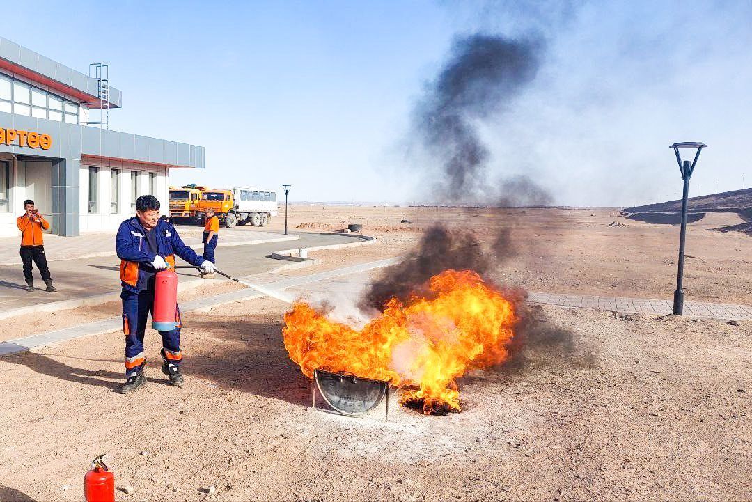 “ГАШУУНСУХАЙТ” ӨРТӨӨНД ГАЛЫН АЮУЛГҮЙ БАЙДЛЫН ДАДЛАГА СУРГУУЛИЛТ ЗОХИОН БАЙГУУЛЛАА